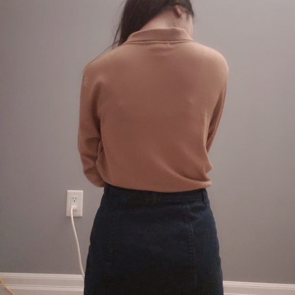 Beige 3/4th Buttoned Shirt - Picture 3 of 6